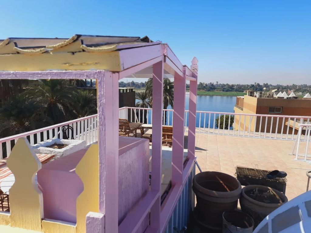 East Luxor Apartments With Nile Views Jazirat al Awwamiyah Esterno foto